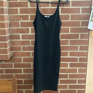 Zara midi black dress!